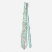 Abstract Agate Mint ID827 ネクタイ (正面)