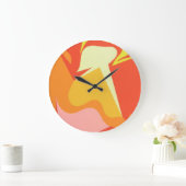 Abstract Alien Radiance Wall Clock ラージ壁時計 (ホーム)