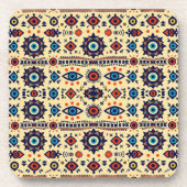 Abstract All-Seeing Eye Magical Pattern  コースター (正面)