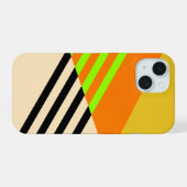 Abstract and Colourful iPhone 15ケース (裏面横)