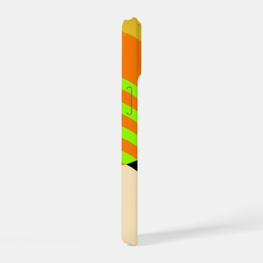 Abstract and Colourful iPhone 15ケース (右側面)