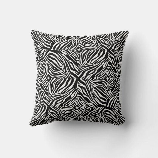  Abstract Animal Pattern Decorative Cushion  クッション (裏面)