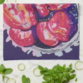 Abstract Apples キッチンタオル (折り畳み)