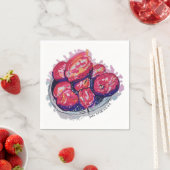 Abstract Apples スタンダードカクテルナプキン (インサイチュ)