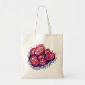 Abstract Apples トートバッグ (正面)