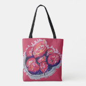 Abstract Apples トートバッグ (裏面)