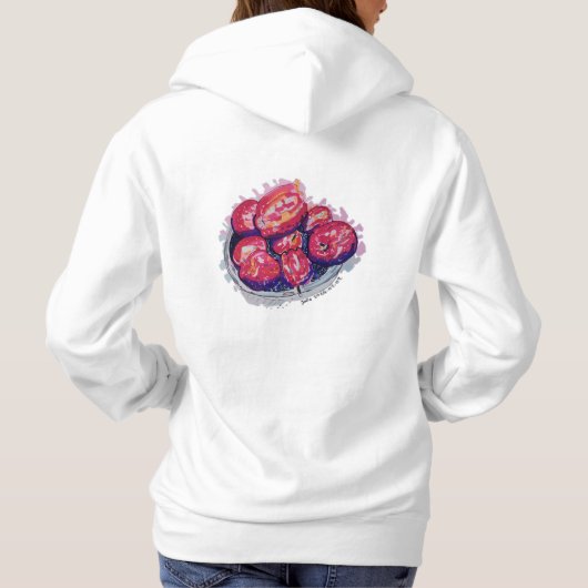 Abstract Apples パーカ (裏面)