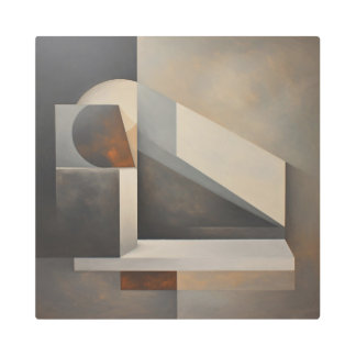 Abstract Architecture メタルプリント