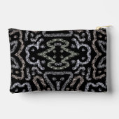 Abstract Arrow Grunge Pattern And Soft Pastels アクセサリーポーチ (裏面)