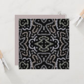 Abstract Arrow Grunge Pattern And Soft Pastels カード (正面/裏面インサイチュ)