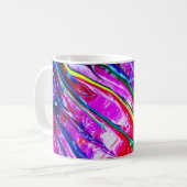 Abstract art コーヒーマグカップ (正面左)
