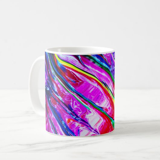  Abstract art コーヒーマグカップ (正面左)