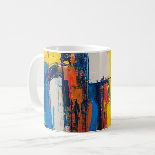 Abstract Art コーヒーマグカップ (正面左)