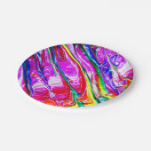  Abstract art ペーパープレート (アングル)