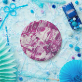  Abstract art ペーパープレート (パーティー)