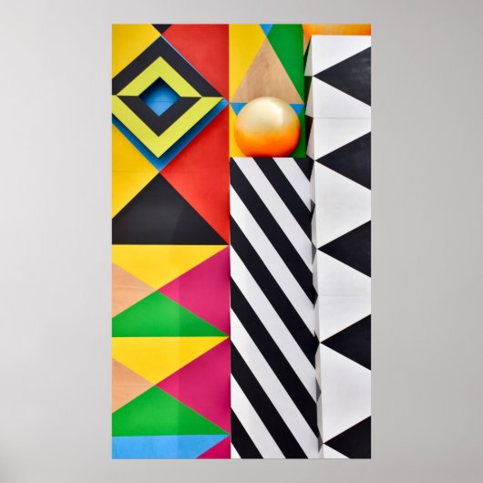 Abstract art ポスター (正面)