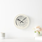 Abstract Art ラウンド壁時計 (ホーム)