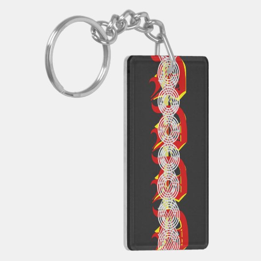 Abstract Art 2 キーホルダー (正面左)