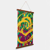 Abstract Art 3 吊り下げ型タペストリー (傾斜あり)