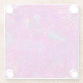 Abstract Art: A Real Personality  ガラスコースター (裏面)