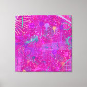 Abstract Art: A Real Personality  キャンバスプリント (正面)