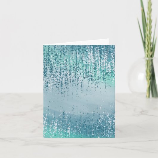 Abstract Art Blank Note Card カード (正面)