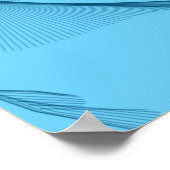 Abstract Art - Blue Tones ポスター (角)