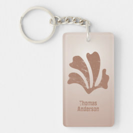 Abstract Art Brown Algae, Kelp キーホルダー