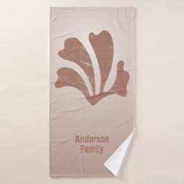 Abstract Art Brown Algae, Kelp バスタオルセット