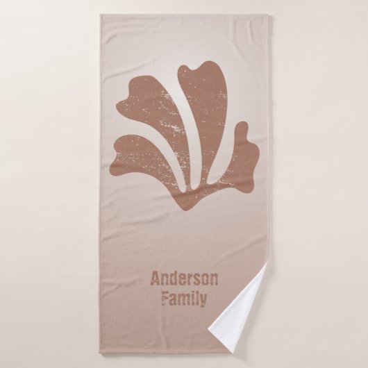 Abstract Art Brown Algae, Kelp バスタオルセット (バスタオル)