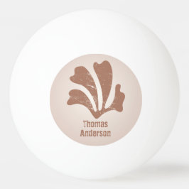 Abstract Art Brown Algae, Kelp 卓球ボール