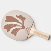 Abstract Art Brown Algae, Kelp 卓球ラケット (横)