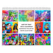 ABSTRACT ART BY DAF 2026 Calendar カレンダー (カバー)