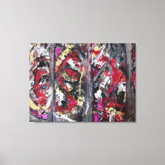 Abstract Art Canvas Print キャンバスプリント (正面)
