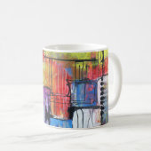 Abstract Art  Coffee Mug コーヒーマグカップ (正面右)