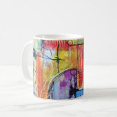 Abstract Art  Coffee Mug コーヒーマグカップ (正面左)