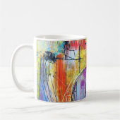 Abstract Art  Coffee Mug コーヒーマグカップ (左)