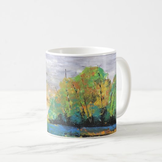 Abstract Art  Coffee Mug コーヒーマグカップ (正面右)