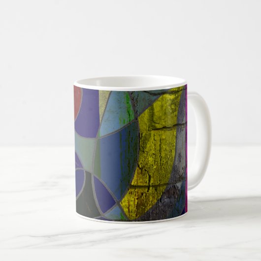 Abstract Art Coffee Mug "Candlelight Variation" コーヒーマグカップ (正面右)