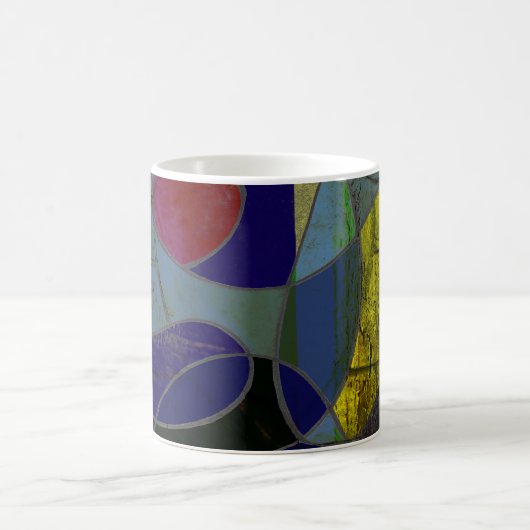 Abstract Art Coffee Mug "Candlelight Variation" コーヒーマグカップ (中央)