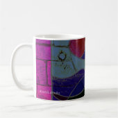 Abstract Art Coffee Mug "Candlelight Variation" コーヒーマグカップ (左)