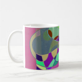 Abstract Art Coffee Mug "Colorful Abstract" コーヒーマグカップ