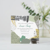 Abstract Art Collage Promotional Event 招待状 (スタンド正面)