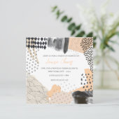 Abstract Art Collage Promotional Event 招待状 (スタンド正面)