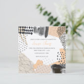 Abstract Art Collage Promotional Event 招待状 (スタンド正面)