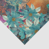 Abstract Art College Florals & Butterflies 薄葉紙 (詳細)