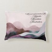 Abstract Art Design | Modern Minimalist アクセントクッション (裏面)