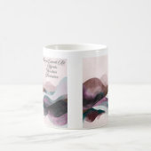 Abstract Art Design | Modern Minimalist コーヒーマグカップ (中央)