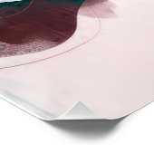 Abstract Art Design | Modern Minimalist ポスター (コーナー)