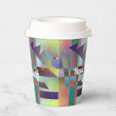 Abstract Art Elemental Birthday Party 紙コップ (右)